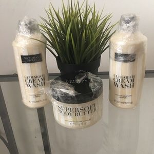 Victoria Secret coconut milk body wash and butter